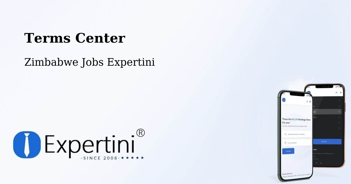 Terms of Service – Inyati - Zimbabwe Jobs Expertini